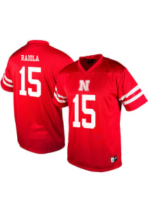 Dylan Raiola  Genuine Collective Nebraska Cornhuskers Red Football NIL Football Jersey