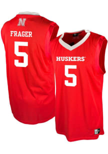 Braden Frager  Genuine Collective Nebraska Cornhuskers Red NIL Jersey