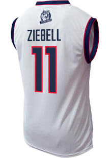 Allie Ziebell  Genuine Collective UConn Huskies White NIL Jersey