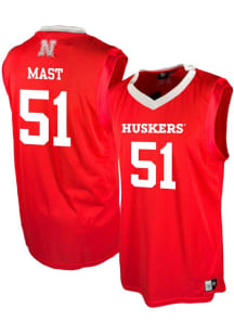 Rienk Mast  Genuine Collective Nebraska Cornhuskers Red NIL Jersey