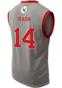 Braylen Nash  Genuine Collective Ohio State Buckeyes Grey NIL Jersey