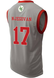 Ivan Njegovan  Genuine Collective Ohio State Buckeyes Grey NIL Jersey