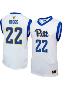 Audrey Biggs  Genuine Collective Pitt Panthers White NIL Jersey