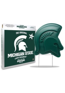 Michigan State Spartans Lawn Ornament Yard Sign - Green