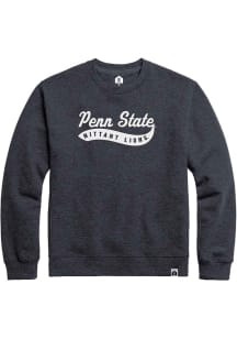 Penn State Nittany Lions Mens Navy Blue Tail Sweep Long Sleeve Crew Sweatshirt