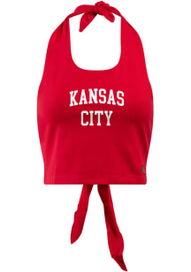 Hype and Vice Kansas City Womens Red Tailgate Top Tank Top