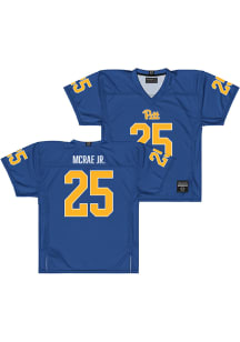 Kentrail Mcrae Jr.  Campus Ink Pitt Panthers Blue NIL Football Jersey