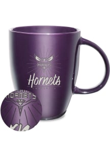 Charlotte Hornets Sunburst Ceramic Lustre Ceramic Mug - Purple
