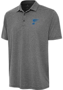 Antigua St Louis Blues Mens Black Scheme Short Sleeve Polo