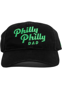 Philadelphia Philly Philly Dad Unstructured Adjustable Hat - Black