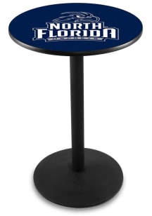 North Florida Ospreys Black Round Base Pub Table