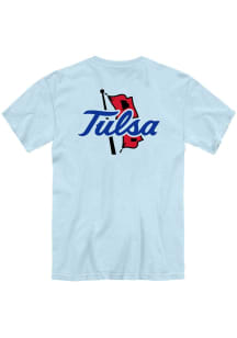 Tulsa Golden Hurricane Light Blue Rally Loud Short Sleeve T Shirt