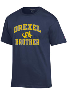 Champion Drexel Dragons Navy Blue Number One Brother Short Sleeve T Shirt