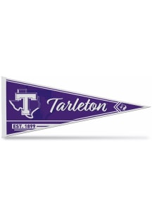 Tarleton State Texans Line Est. 12x30 Pennant - Purple