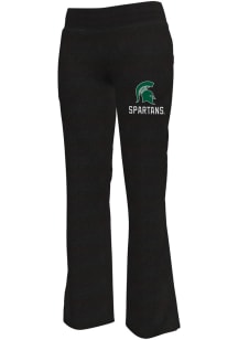 Champion Michigan State Spartans Womens Fit 'N' Flare Black Sweatpants
