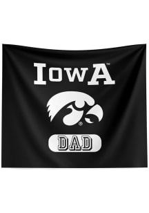 Iowa Hawkeyes Dad 34x40 Tapestry Blanket