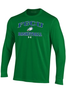 Under Armour Florida Gulf Coast Eagles Green Basketball Performance Long Sleeve T Shirt