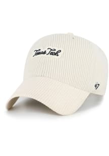47 Texas Tech Red Raiders Natural Rope Script Clean Up Womens Adjustable Hat
