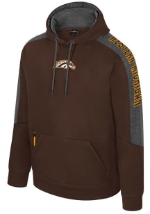 Colosseum Western Michigan Broncos Mens Brown Chester Hood