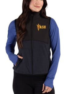 Cutter and Buck Arizona State Sun Devils Womens Black Hunts Point Eco Vest
