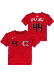 Elly De La Cruz Cincinnati Reds Toddler Red City Connect NN Short Sleeve Player T Shirt