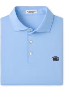 Peter Millar Penn State Nittany Lions Mens Light Blue Hugo Short Sleeve Fashion Polo