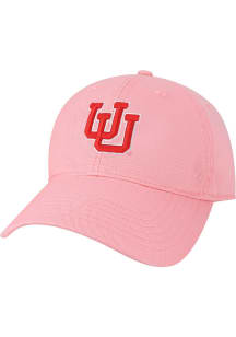 Legacy Utah Utes Pink EZA Twill Youth Adjustable Hat