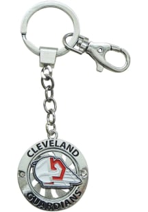 Cleveland Guardians Spinning Keychain - Navy Blue