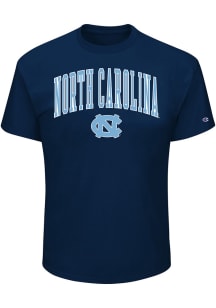 North Carolina Tar Heels Mens Navy Blue Arch Logo Big and Tall T-Shirt
