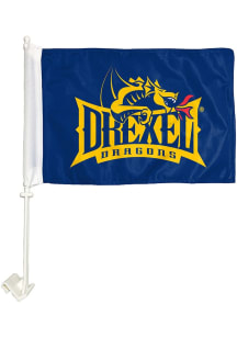 Drexel Dragons 11x16 Car Flag - Navy Blue