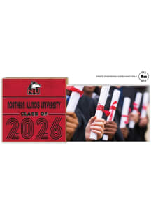 Northern Illinois Huskies Class of 2026 Floating Picture Frame - Red