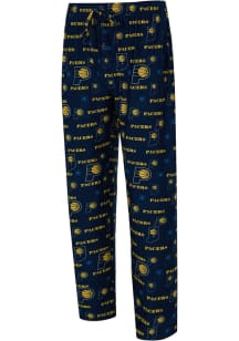 Concepts Sport Indiana Pacers Mens Navy Blue Mosaic Sleep Pants