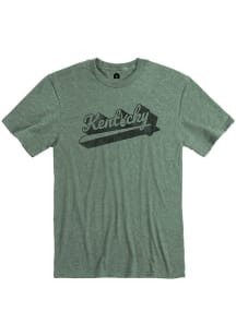 Rally Kentucky Green Peace Sign Short Sleeve Fashion T Shirt