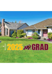 Minnesota Golden Gophers 2025 Grad Yard Sign - Maroon