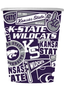K-State Wildcats 12oz 25pk Disposable Cups