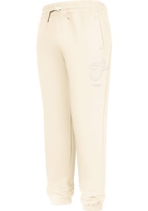 Pro Standard Miami Heat Youth White Neutral Sweatpants