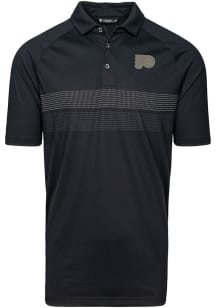 Levelwear Philadelphia Flyers Mens Black Mason Copper Short Sleeve Polo