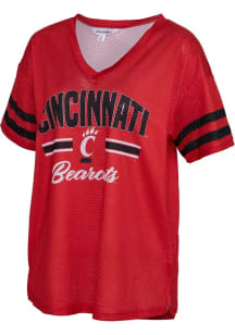 Cincinnati Bearcats Womens Kickoff Fashion Football Jersey - Red
