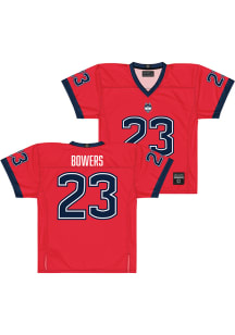 Cyncir Bowers  Campus Ink UConn Huskies Red NIL Football Jersey