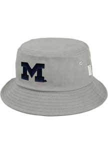 LogoFit Michigan Wolverines Ash Daytona Mens Bucket Hat
