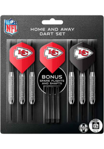 Kansas City Chiefs Fan's Choice Dart Set Dart Board Cabinet