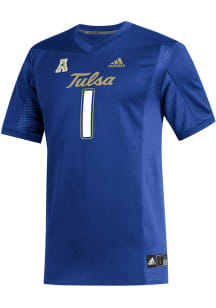 Adidas Tulsa Golden Hurricane Blue Replica Football Jersey Football Jersey