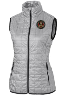 Cutter and Buck Atlanta United FC Womens Grey Rainier PrimaLoft Vest