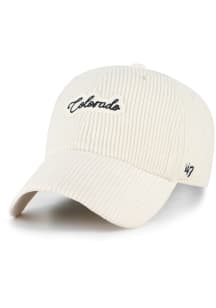 47 Colorado Buffaloes Natural Rope Script Clean Up Womens Adjustable Hat