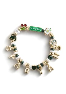 BaubleBar Michigan State Spartans Motif Slogan Charm Womens Bracelet