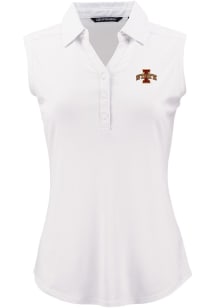 Cutter and Buck Iowa State Cyclones Womens White Forge Eco Polo Shirt