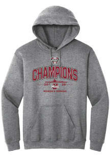 Summit Sportswear Massachusetts Minutemen Mens Graphite MAC 2026 Women's Rowing Champions Long Sle..