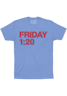 Obvious Shirts Chicago Light Blue Friday 1:20 Short Sleeve Fashion T Shirt