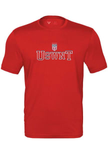 Levelwear USWNT Red Anthem Journey Short Sleeve T Shirt