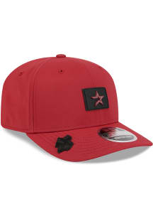 New Era Houston Astros 2026 Clubhouse 9SEVENTY Stretch Snap Adjustable Hat - Maroon